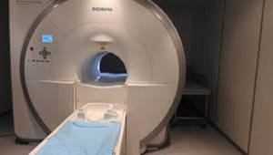 Photo of the MRI scanner tunnel