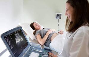 photo of pelvic ultrasound