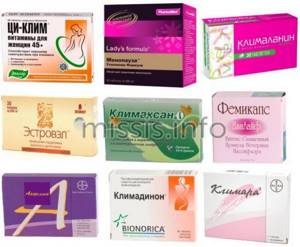 Гормональные препараты при климаксе