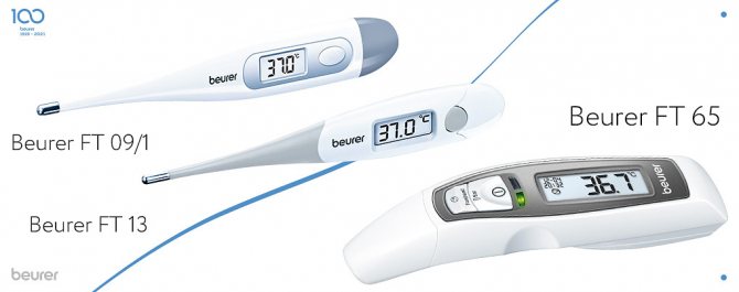Медицинские термометры для детей Beurer