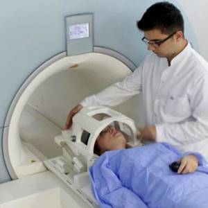 preparation for MRI of the pituitary gland
