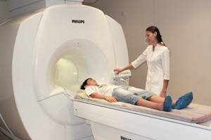 preparing the patient for MRI