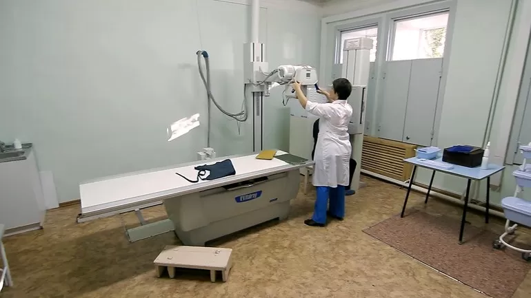 X-ray department in Russia