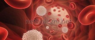 Platelets in human blood