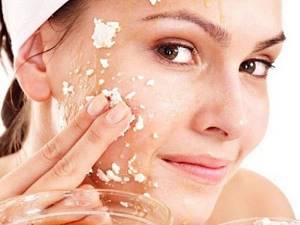 Cottage cheese for face care