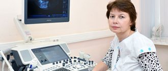 Ultrasound doctor Tatyana Valentinovna Goryunova