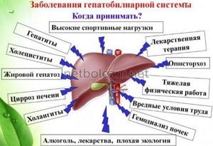 Diseases of the hepatobiliary system